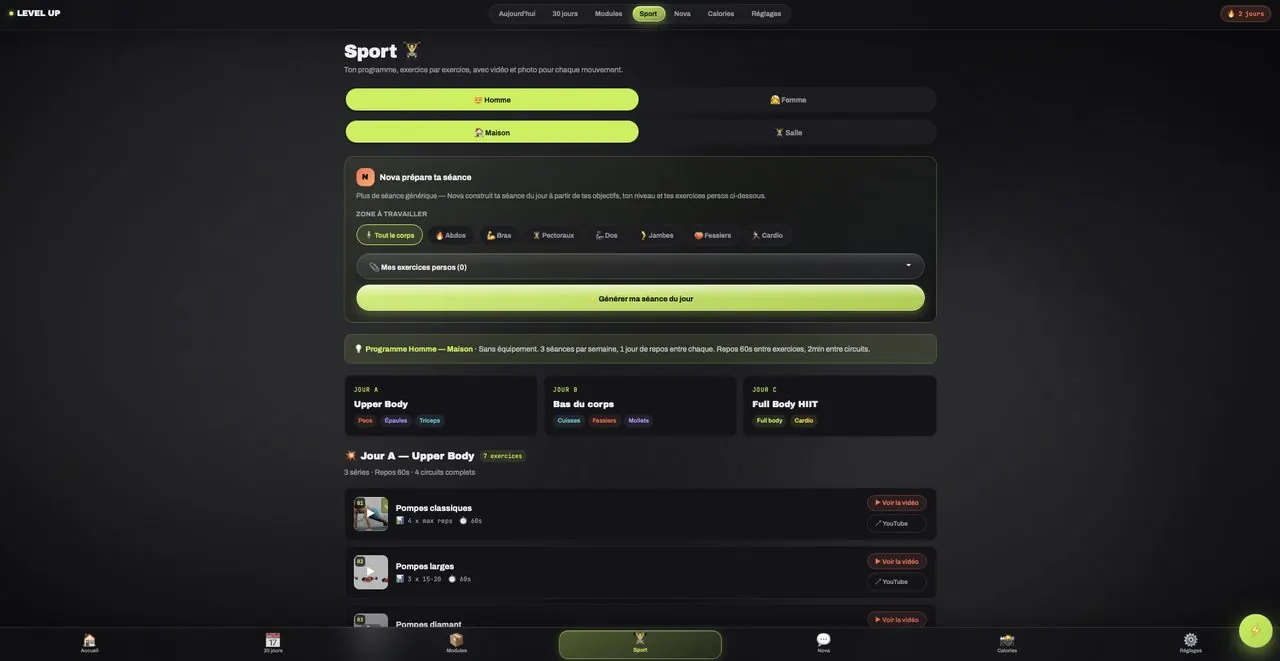 Sport sur ordinateur